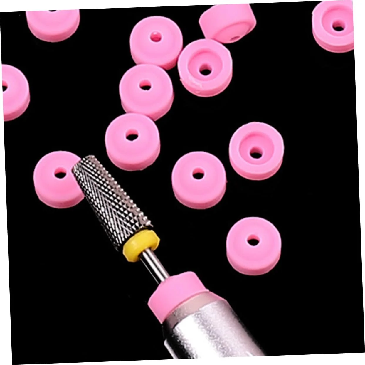 Набор расходных инструментов для маникюра WRITWAA 15 шт. Розовый, фото №6