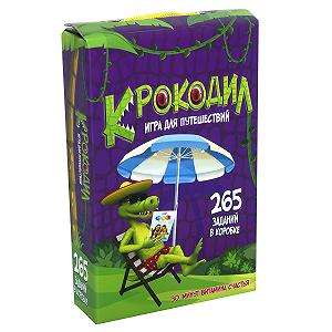 Настольная игра Strateg Крокодил на русском языке 30566 - Фото 1