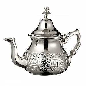 Чайник-заварник ESSENCE OF MOROCCO Марокканське срібло Великий 1 літр - Фото 1