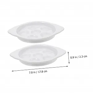 Набор форм для запекания улиток 2 шт керамические с ручками для морепродуктов цена на synthetic.ua - Фото 1 Набор форм для запекания улиток 2 шт керамические с ручками для морепродуктов synthetic.ua - Фото 1