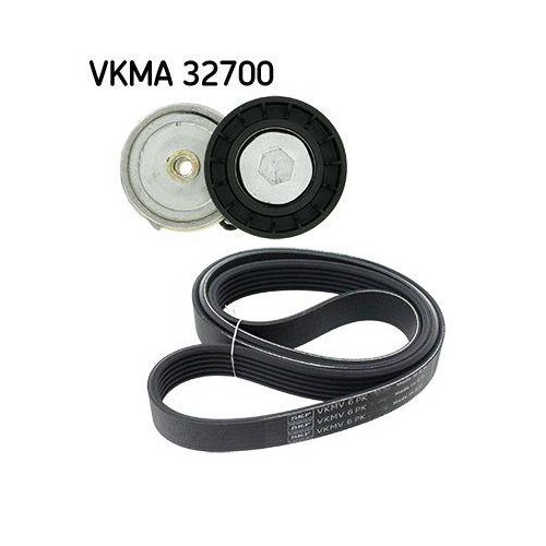 Комплект поликлинового ремня SKF VKMA 32700, фото №2