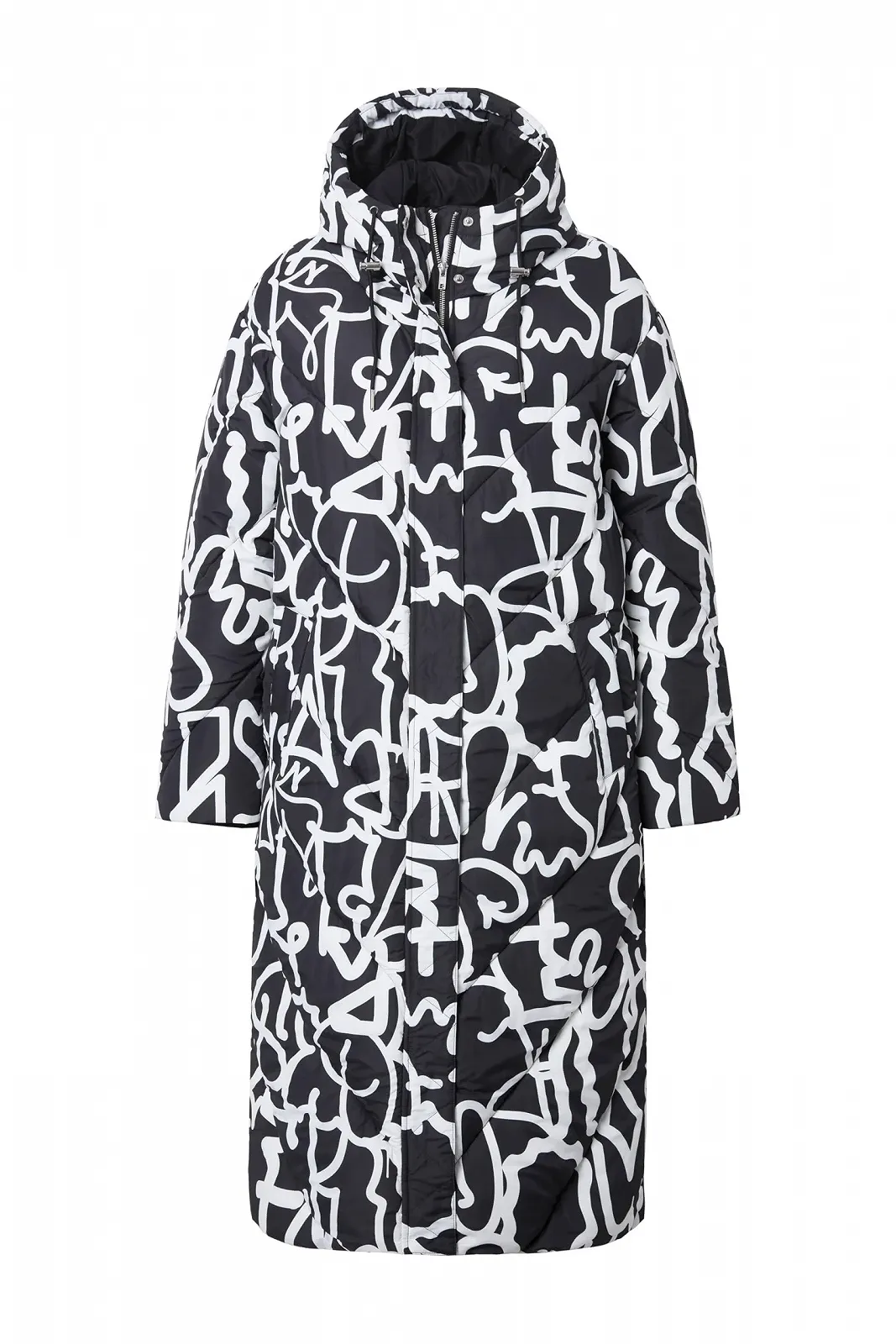 Куртка стеганая Studio Untold Plus Size женская, фото №3 Куртка стеганая Studio Untold Plus Size женская, фото №3