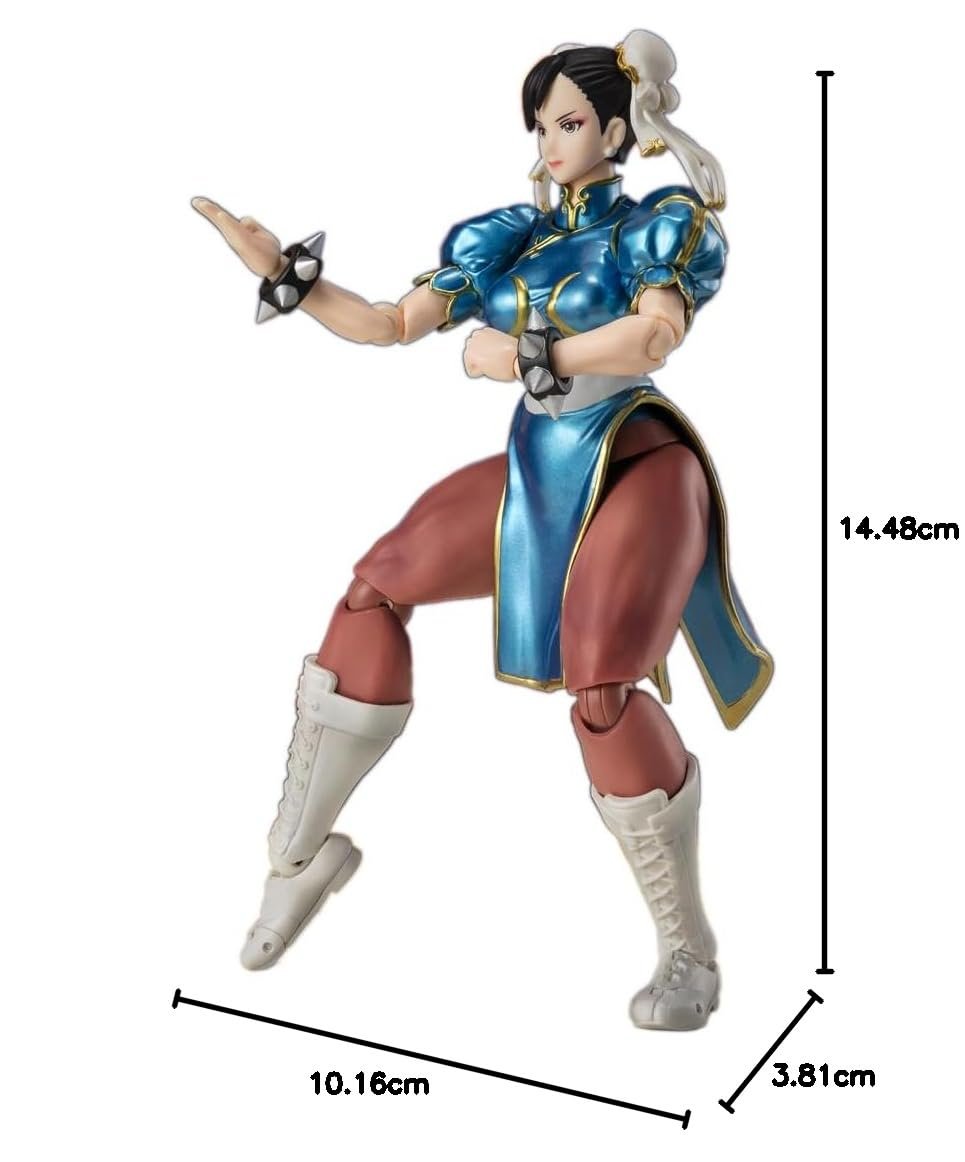 Екшн-фігурка Bandai Spirits S.H.Figuarts Street Fighter Chun-Li Outfit 2 (Класичний одяг), фото №8