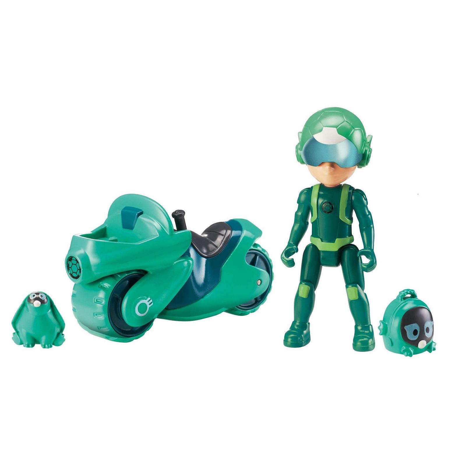 Фигурка Игровая Giochi Preziosi Petronix Defender Tim and Shell - E, Миссия с мотоциклом и съемным рюкзаком, 7 см, Супергерой, Трансформируемая для детей от 3 лет, фото №4