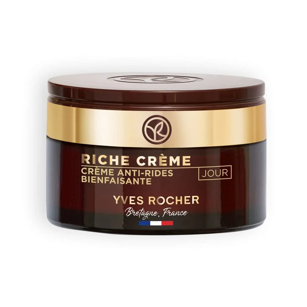 Набір Yves Rocher RICHE CR"". CRÈME, Набір для догляду за обличчям для жінок зі зрілою шкірою, з денним і нічним доглядом і еліксиром краси, фото №2