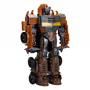 Игровая фигурка-трансформер Hasbro Transformers Rise of The Beasts Buzzworthy Bumblebee Smash Changers Scourge 9" Черная - Фото 1