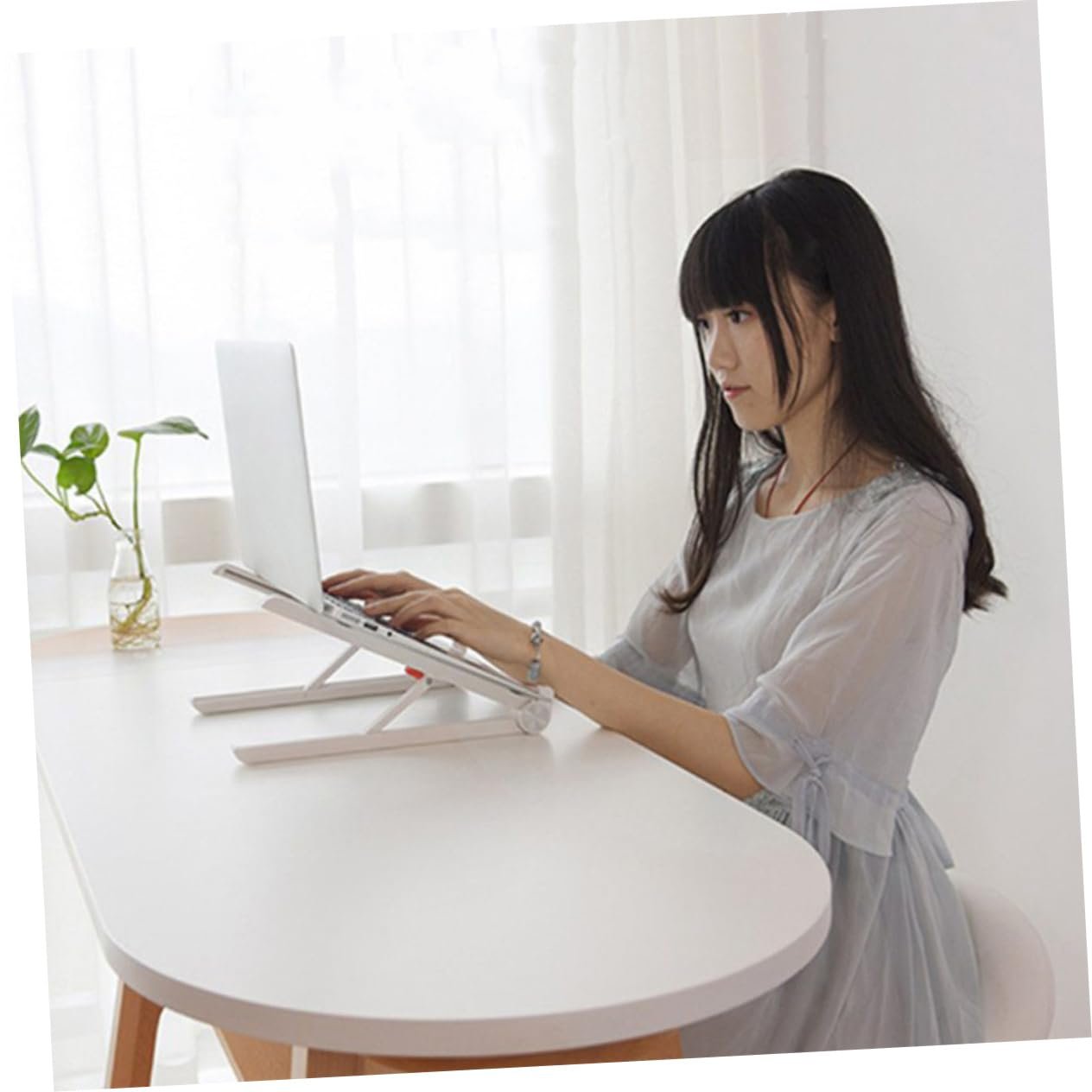 Підставка для ноутбука Vaguelly Складна Легка Міцна Охолоджувальна, фото №8