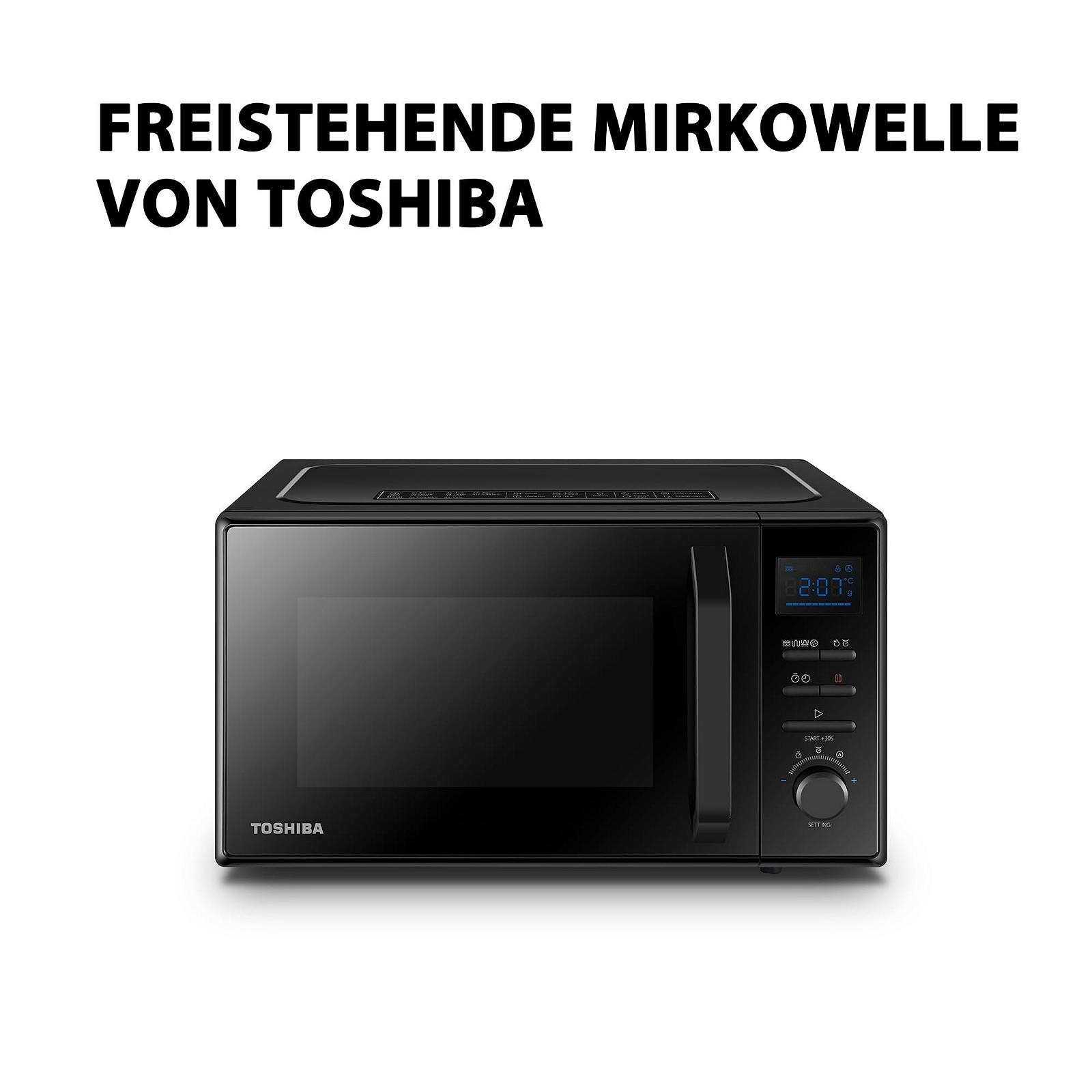 Мікрохвильова піч Toshiba MW2-AC25TF(BK) 25 л 900 Вт Black, фото №7 Мікрохвильова піч Toshiba MW2-AC25TF(BK) 25 л 900 Вт Black, фото №7