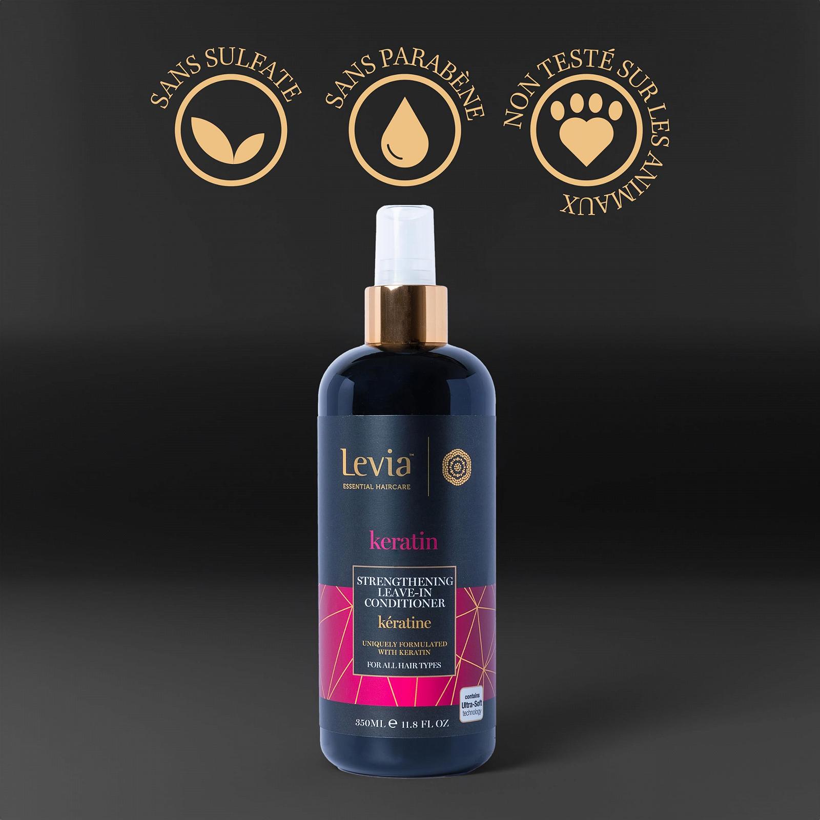 Крем Levia Keratin Care Несмываемый 350 мл, фото №4