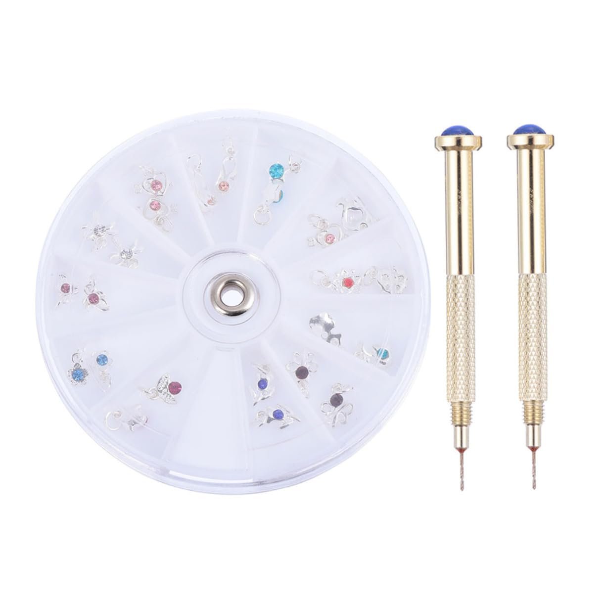 Набір Діаманти для нігтів Кристал 3D-дизайн нігтів, фото №1