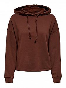 Світшот ONLDREAMER LIFE L/S HOOD SWT NOOS 15241103 Chocolate Fondant ONLY  S - Фото 1