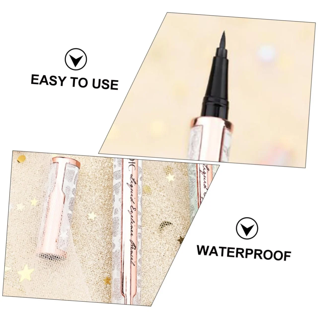 Подводка TOVINANNA No Smudged Eyeliner Catchring, фото №2