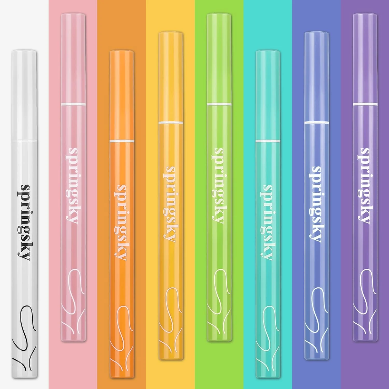 Набір підводок SPRINGSUGAR 8 кольорів Macaron Водостійка, фото №6