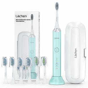 Електрична зубна щітка Lächen 5 програм Дорожній футляр IPX7 Ціанова - Фото 1