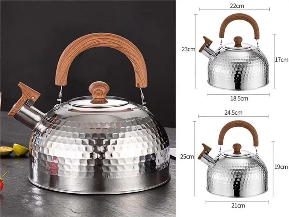 Чайник-свистунець з нержавіючої сталі, фото №4 Чайник-свистунець з нержавіючої сталі, фото №4