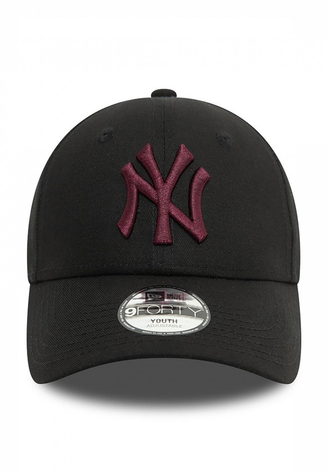 Кепка New Era 9Forty New York Yankees Дитяча Чорна, фото №2