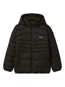 Детская куртка с наполнителем NAME IT NkmMARBLE Черный - Фото 1