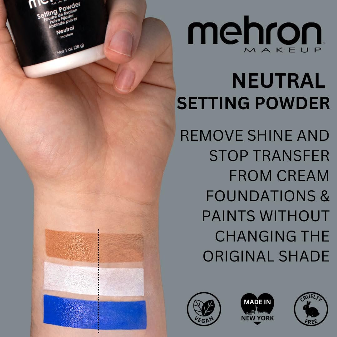 пудра Mehron UltraFine Setting Powder Neutral, фото №6