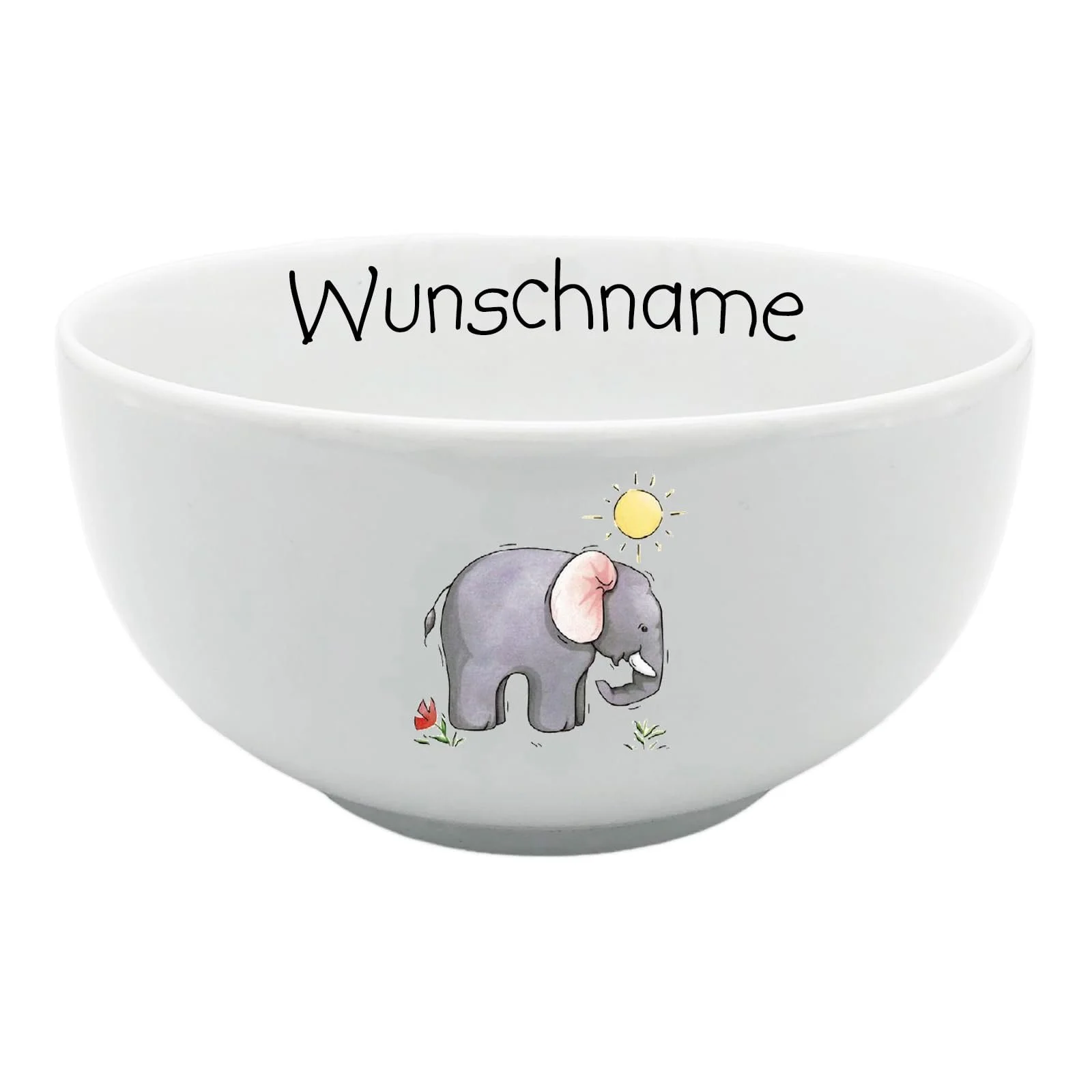 Детская тарелка для каши Слоник, фото №1 Детская тарелка для каши Слоник, фото №1