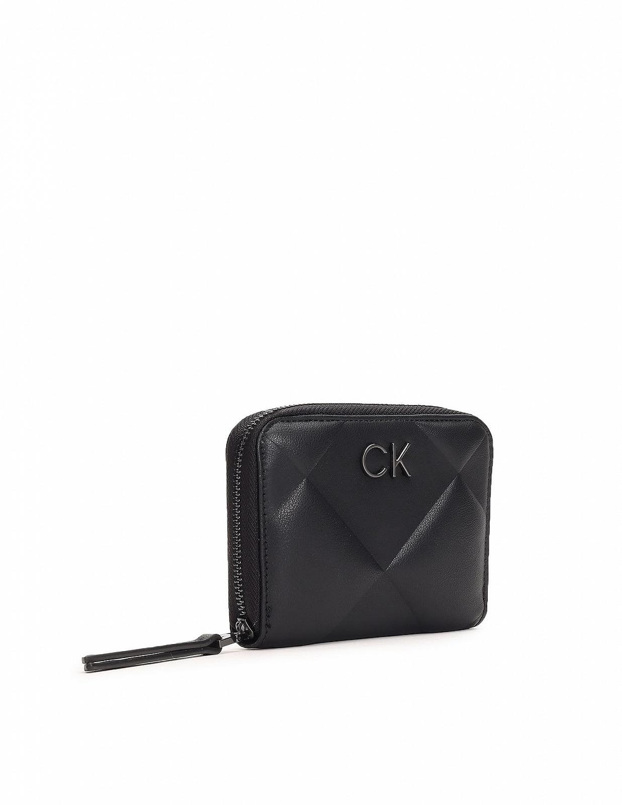 Кошелек Calvin Klein Re-Lock Quilt ZA Черный, черный, элегантный, фото №2