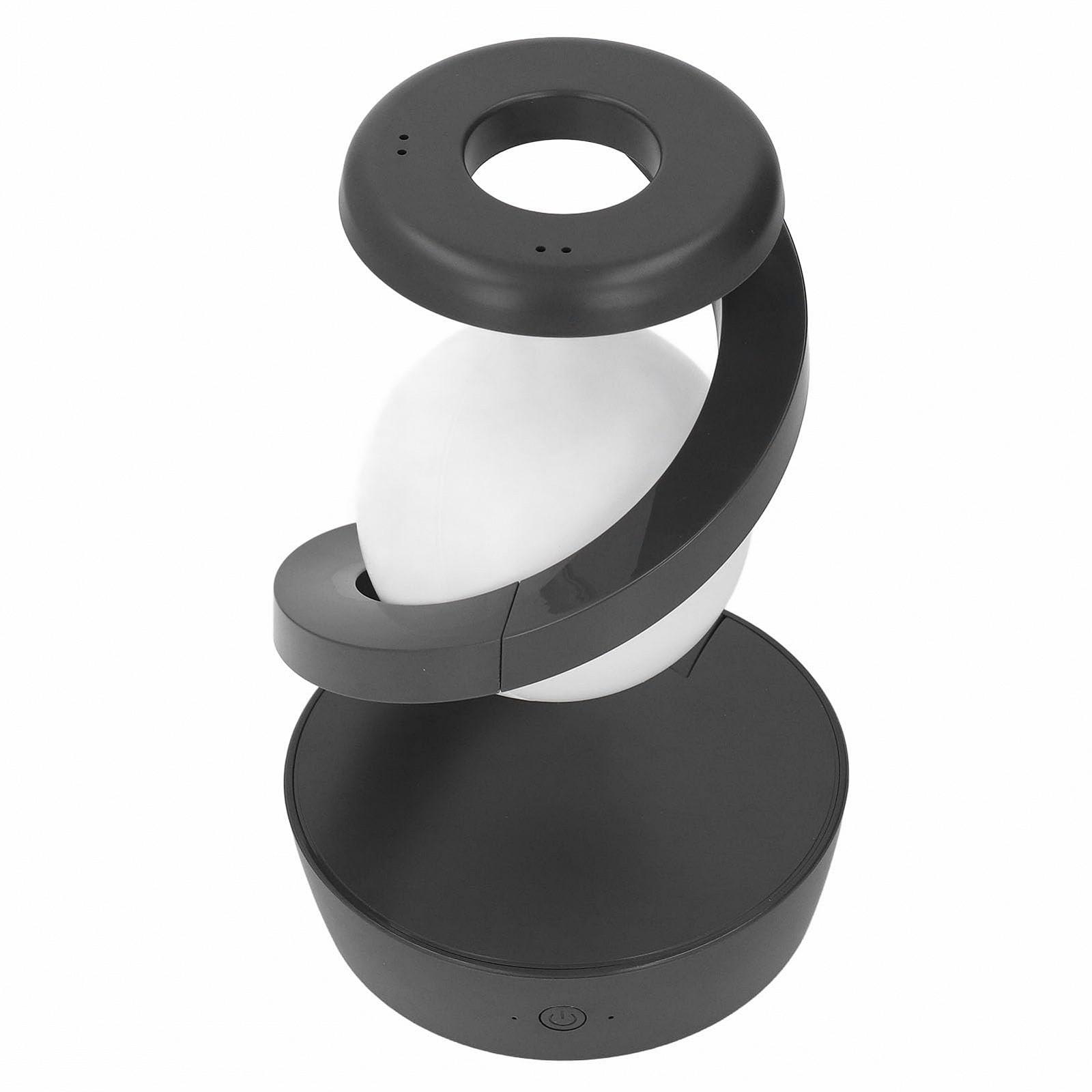 Настільна лампа LED Akozon Modern Spiral 3D Visual Levitation Ball Акумуляторна Сенсорна Сірий, фото №2