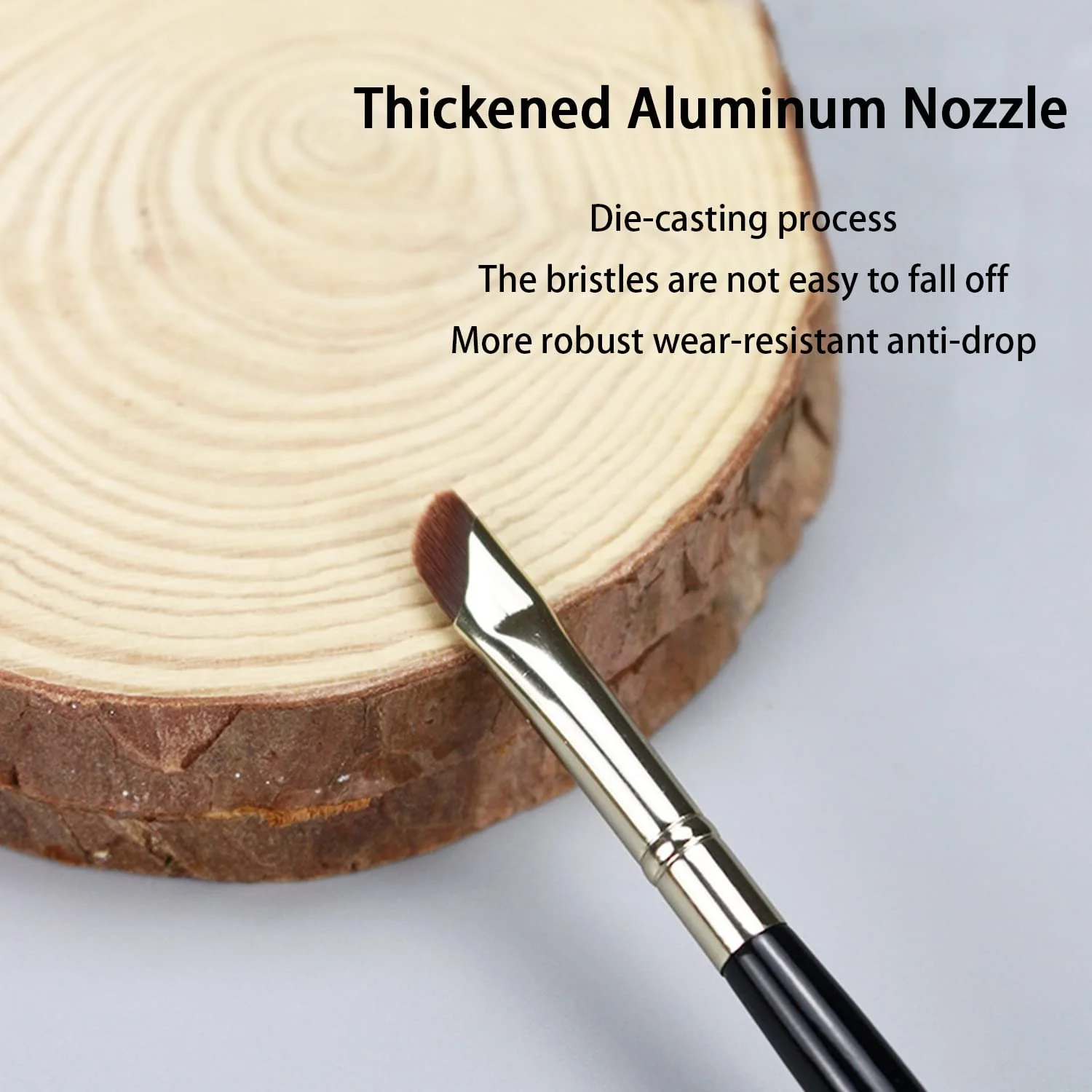 Пензлі Ksvsonrvi Sickle Eyeliner Ultra Thin Slanted Flat Angle, фото №4