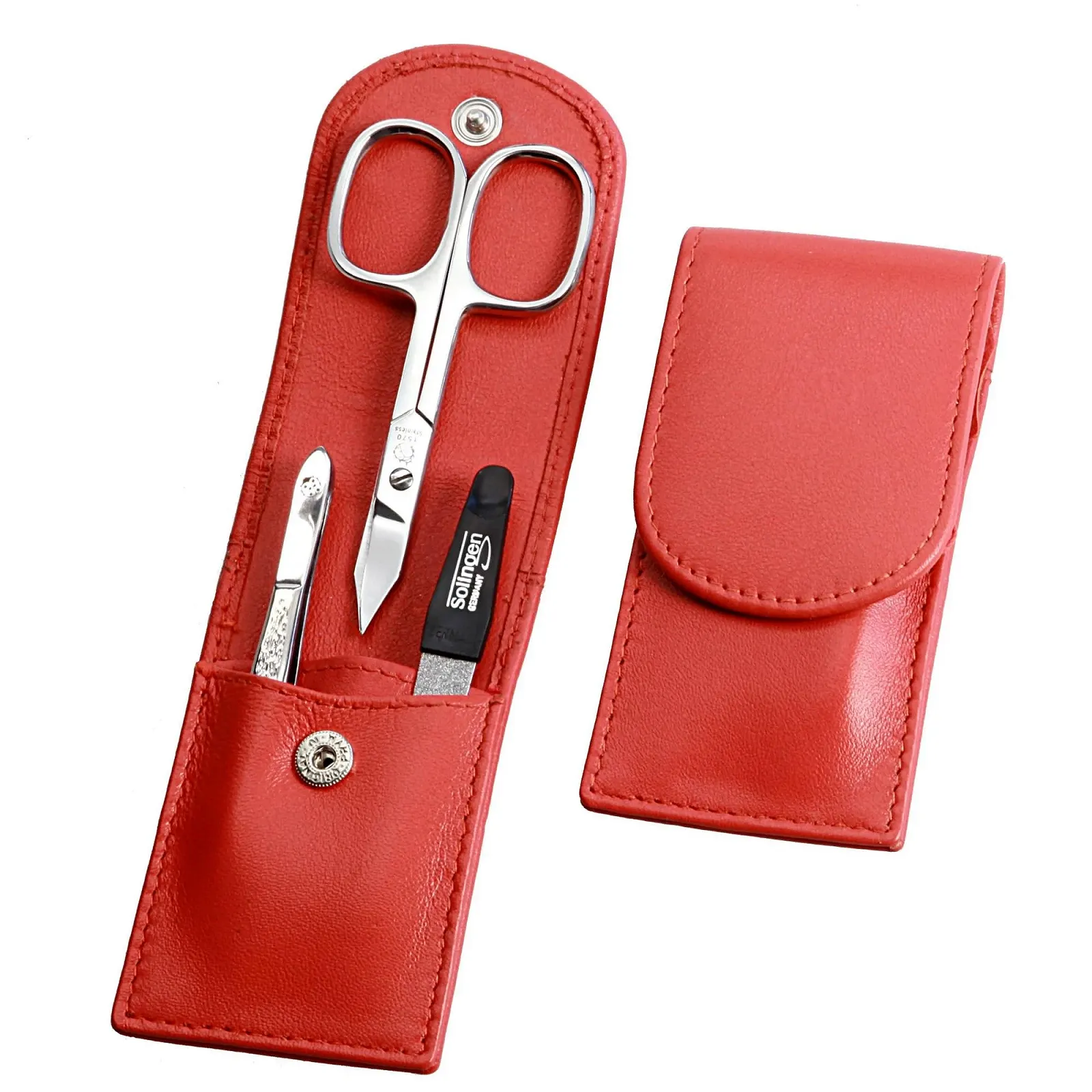 Набір для манікюру Sonnenschein by Hans Kniebes 3 предмети, помаранчевий, фото №2