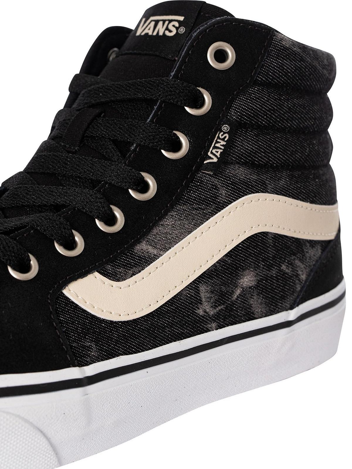 Кросівки Vans Filmore Hi чоловічі високі Чорний, фото №8