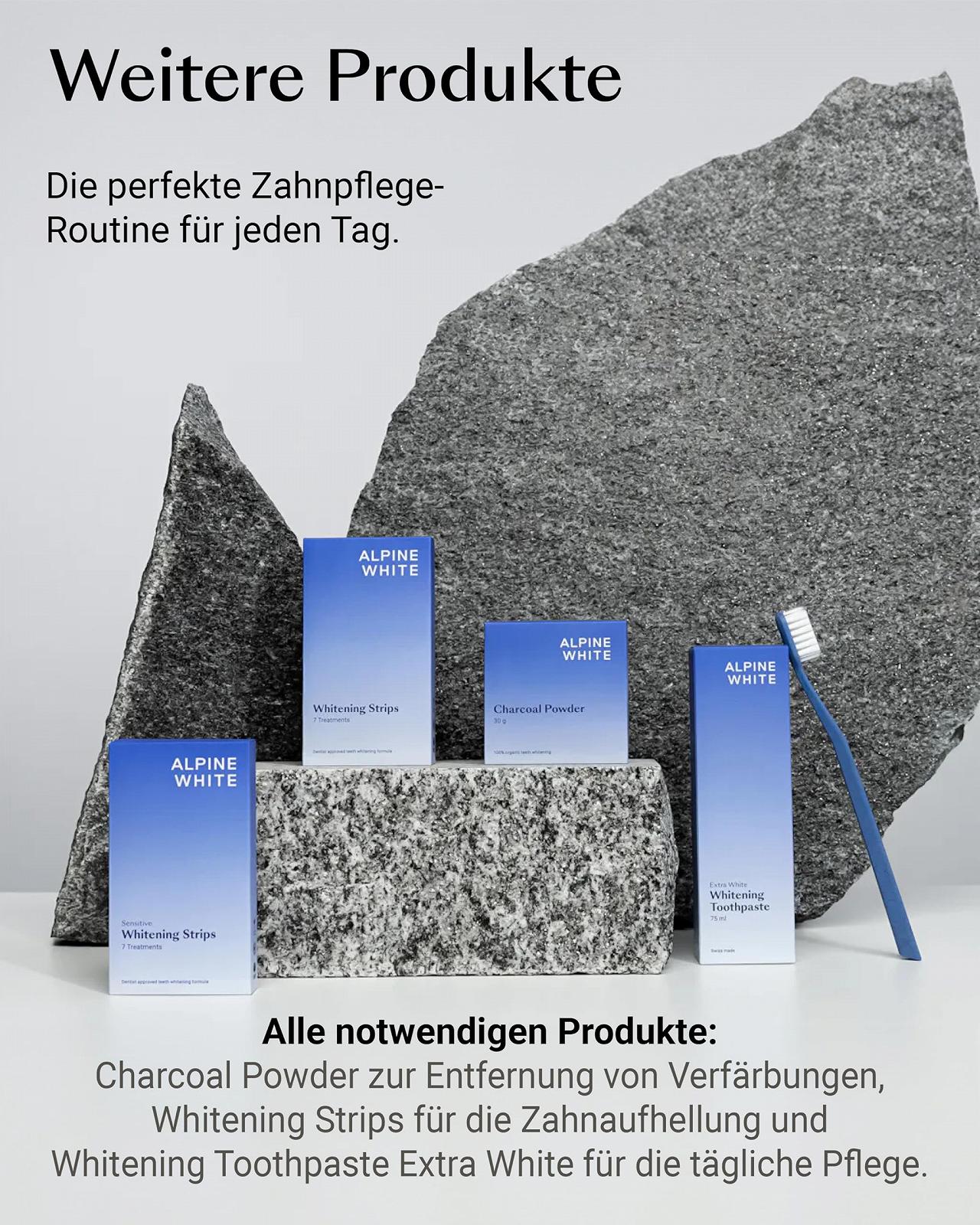 Звукова електрична зубна щітка ALPINE WHITE 40 000 пульсацій/хв 3 рівні інтенсивності, фото №6