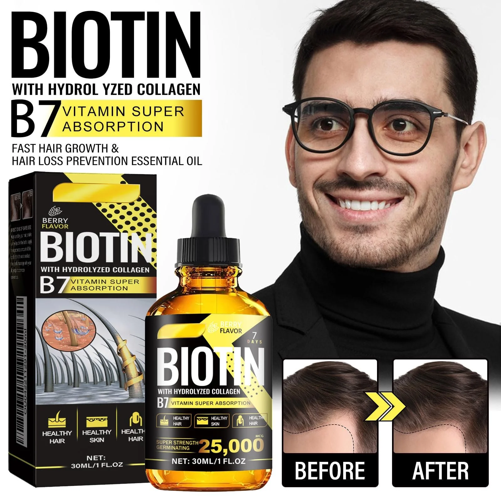 Сироватка для волосся Tkekruh 30 мл, фото №6