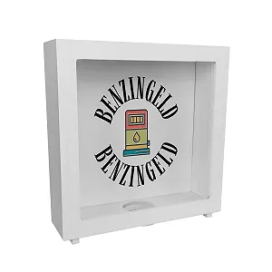 Скарбничка-рамка дерев'яна для грошей на бензин - Фото 1