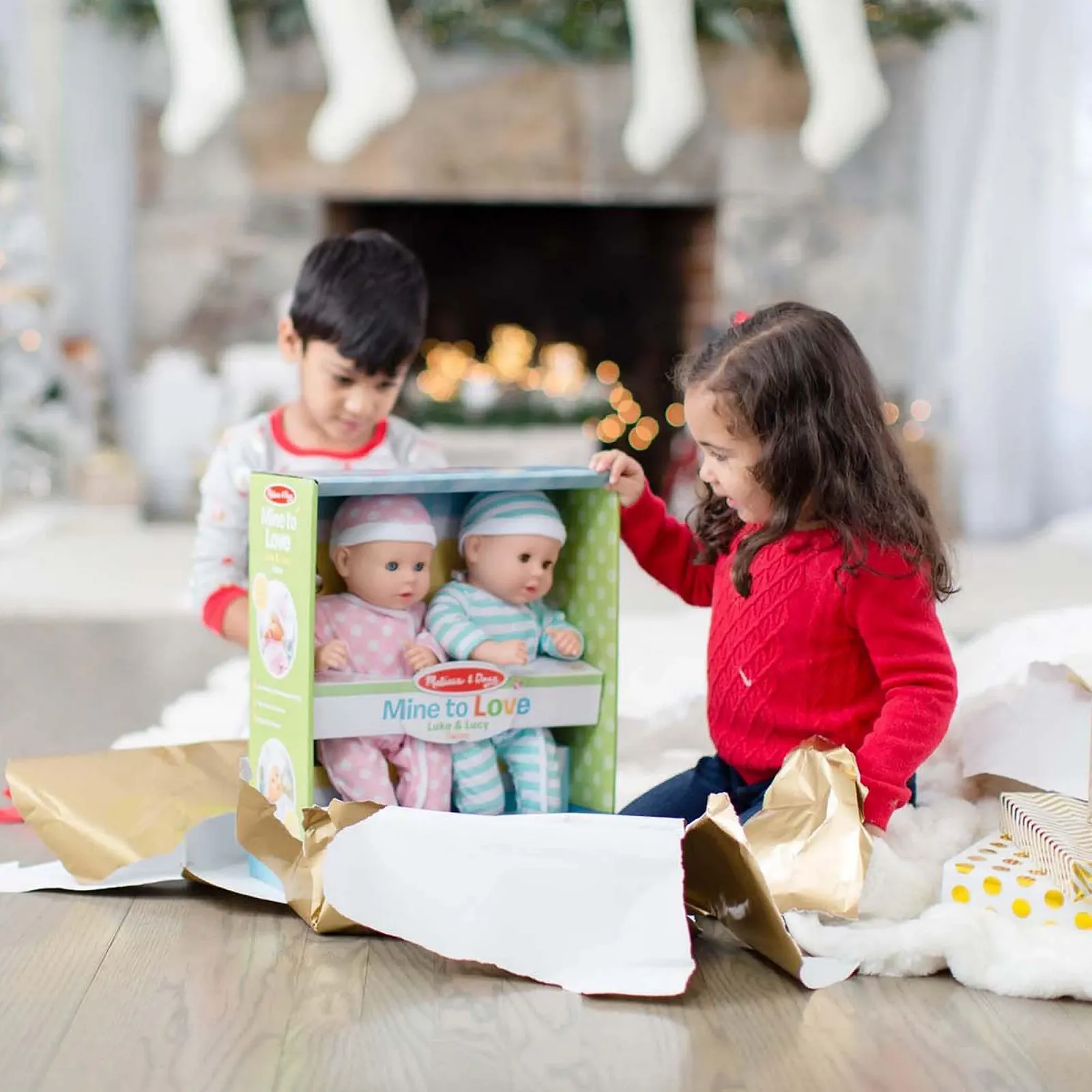 Куклы-близнецы Melissa & Doug Luke & Lucy, фото №5 Куклы-близнецы Melissa & Doug Luke & Lucy, фото №5