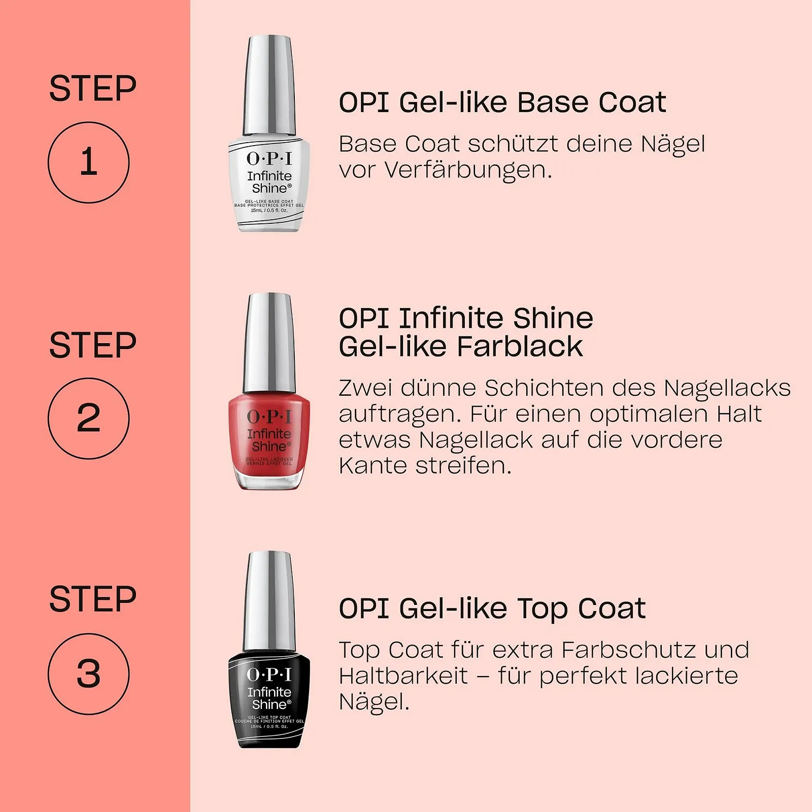 Гель-лак OPI Infinite Shine Orangetöne, 15 мл, фото №5