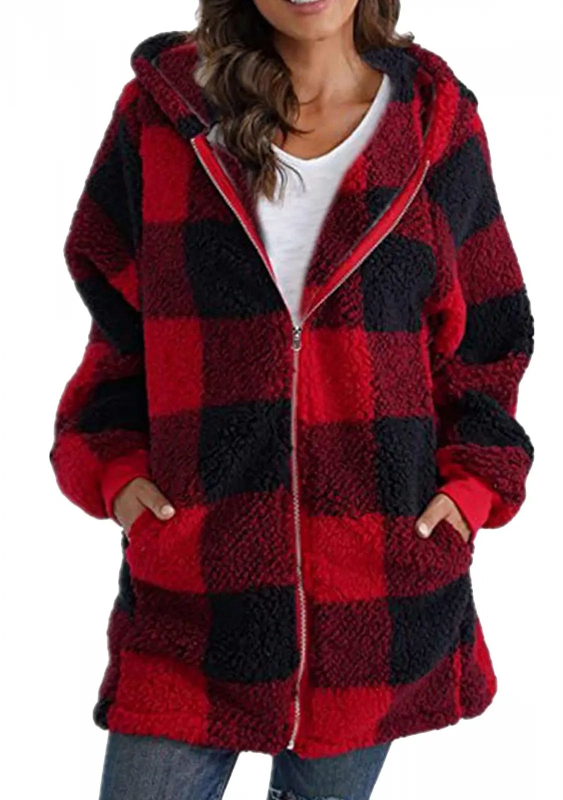 Женская Куртка Yming С капюшоном Длинный рукав, фото №1 Женская Куртка Yming С капюшоном Длинный рукав, фото №1