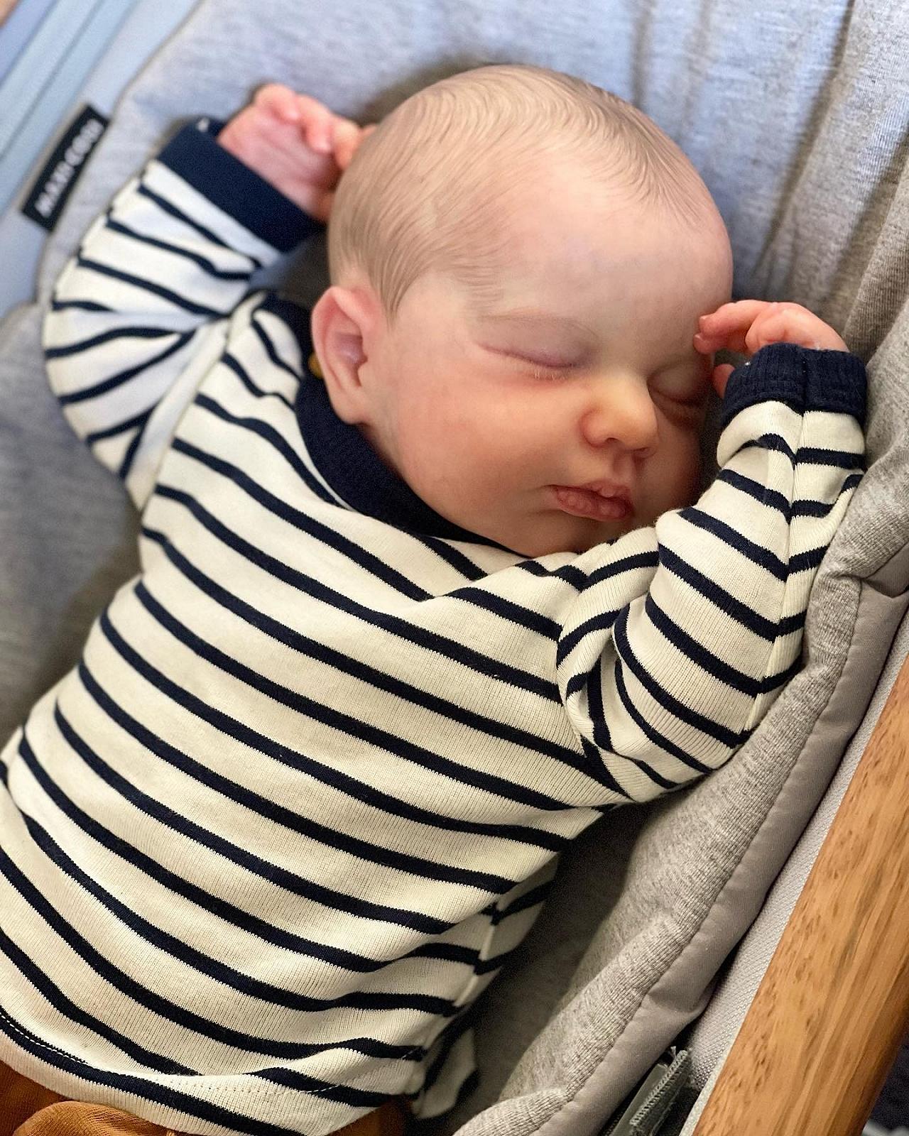 Кукла Zero pam Reborn Baby Boy Lifelike Doll 50 см, фото №2