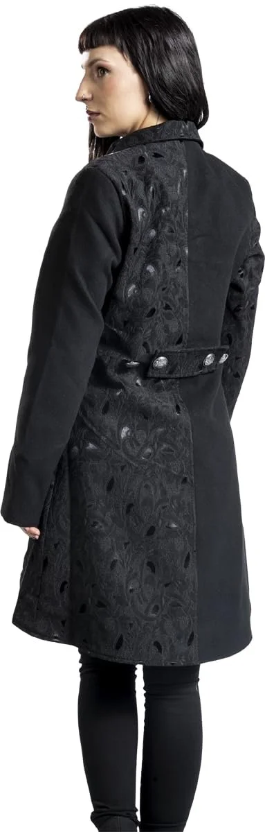 Пальто Gothicana by EMP Чорний, фото №6