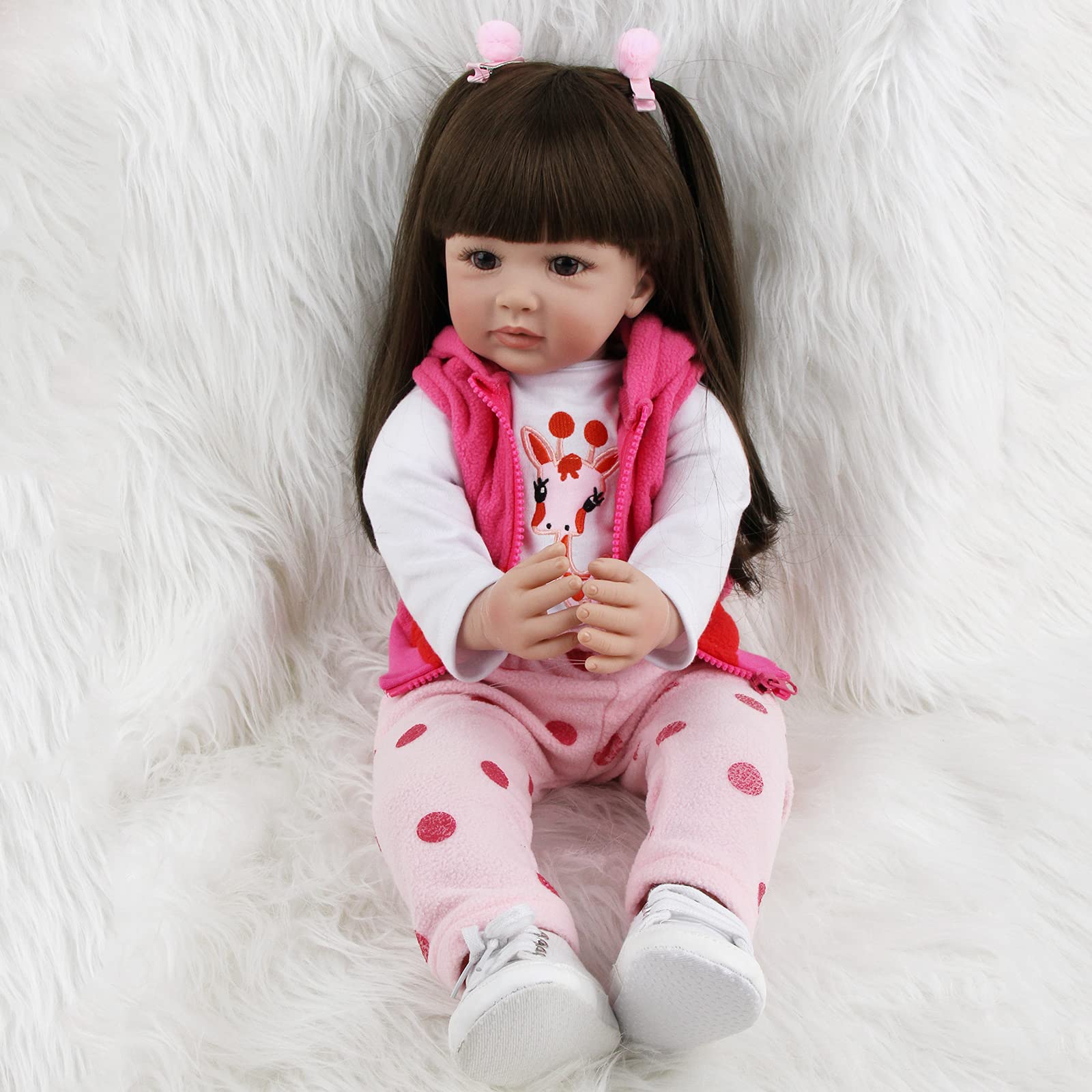 Кукла Реборн ZIYIUI Девочка 50 см, фото №6 Кукла Реборн ZIYIUI Девочка 50 см, фото №6