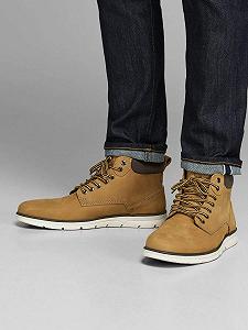 Ботинки JACK & JONES Кожаные Jfwtubar Honey synthetic.ua - Фото 1