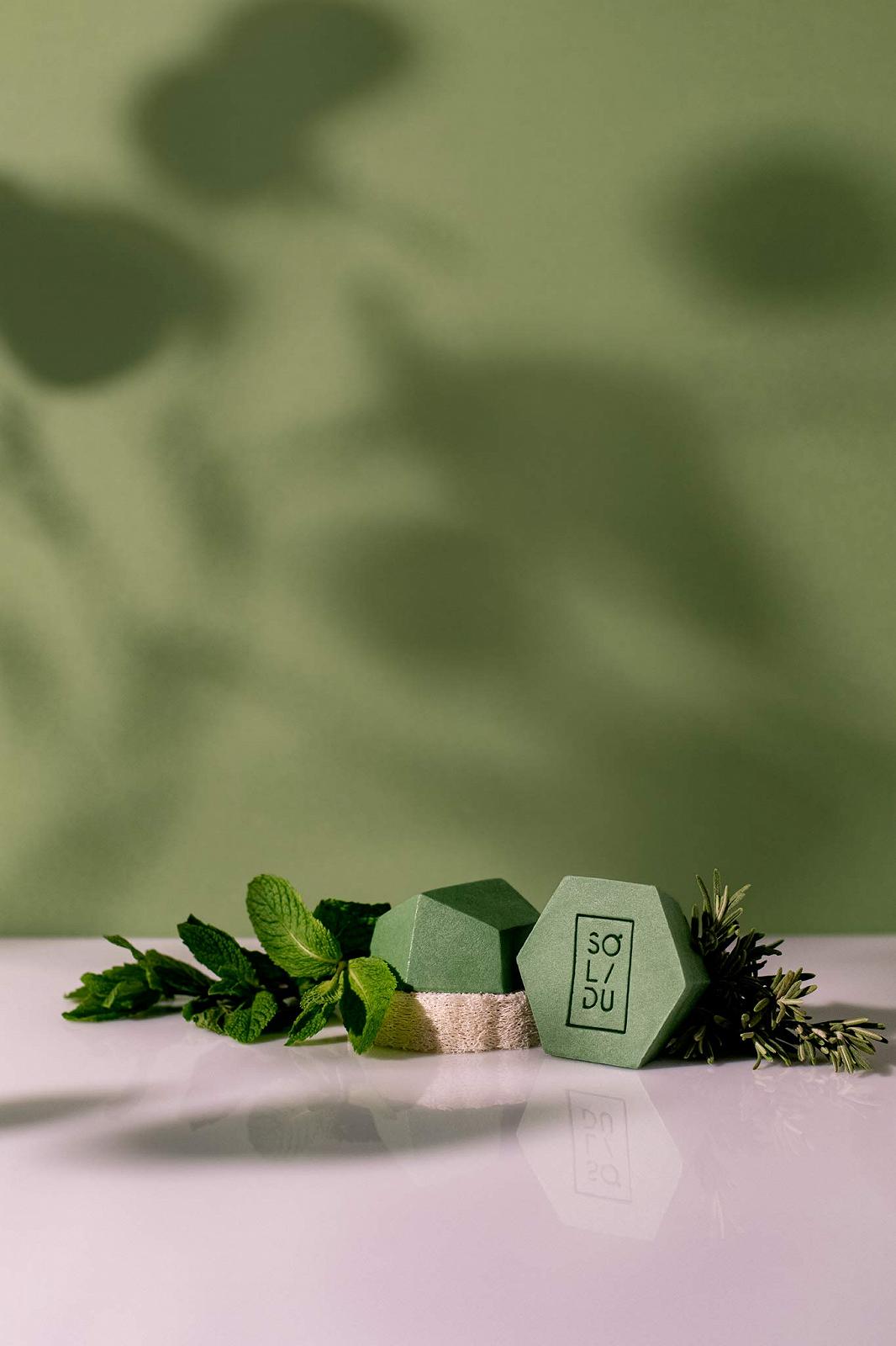 Твёрдый Solidu Shampoo Bar Balance для жирных волос 70г, фото №7