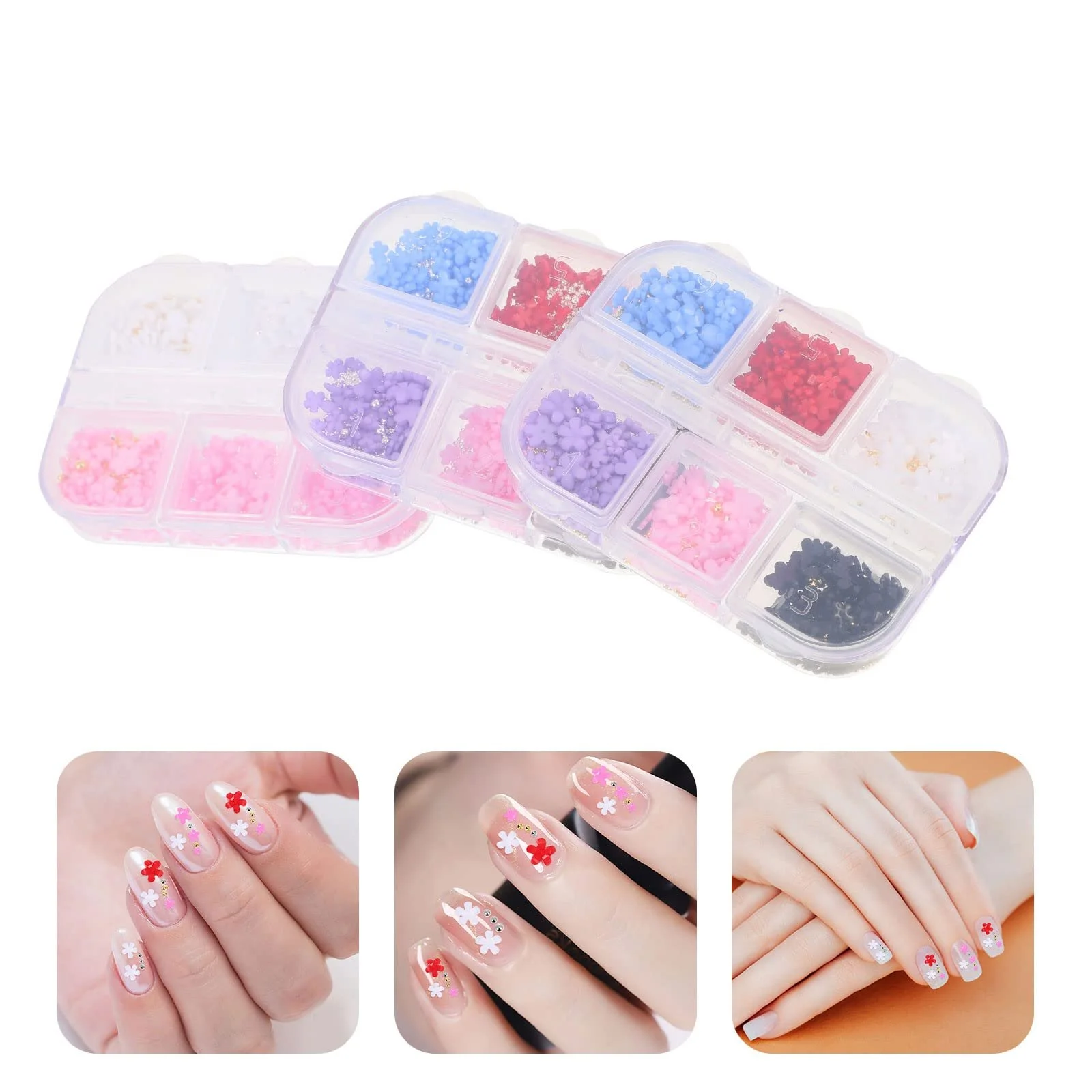 Підвіски для нігтів Квіти, фото №6