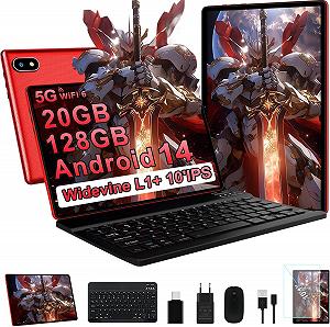 Планшет 10.1" UJJ U6 6+14/128Gb 8 ядер  Android 14 6000 mAh Червоний - Фото 1