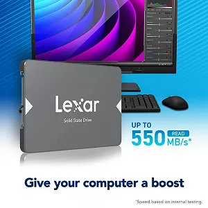 Внутренний SSD Lexar 256GB 2.5" SATA III synthetic.ua - Фото 1