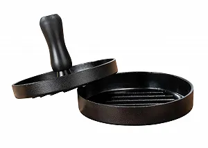 Пресс для бургеров WENKO Black Outdoor Kitchen Patty 12 см Черный - Фото 1