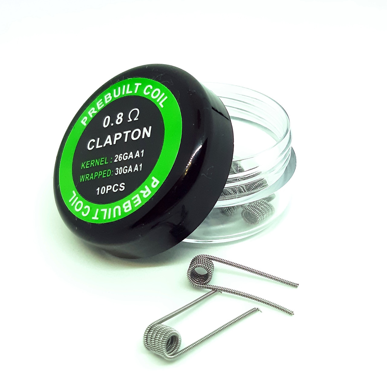 Набор спиралей для Бака PREBUILT Coil Clapton Kanthal 0.8 ohm, фото №1