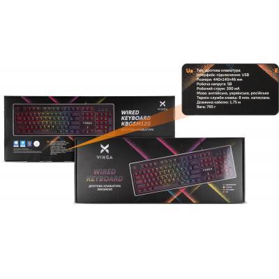 Клавиатура Vinga KBGSM120 Black, фото №6