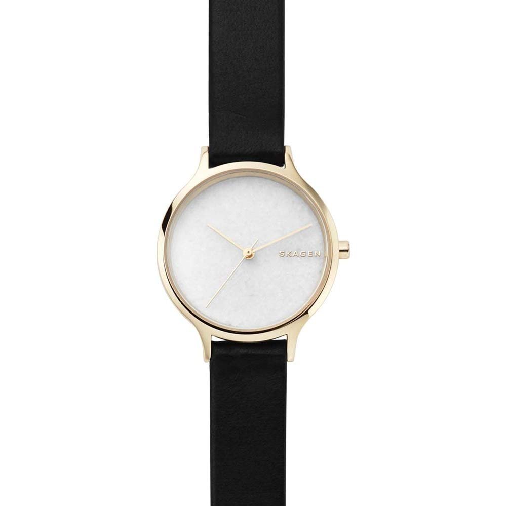Жіночий аналоговий годинник Skagen SKW2671 зі шкіряним ремінцем, фото №2