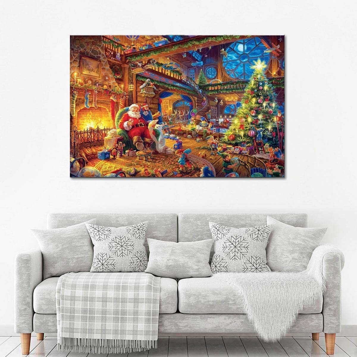 Пазл Santa Claus Різдвяний 1000 елементів 70 x 50 см, фото №3