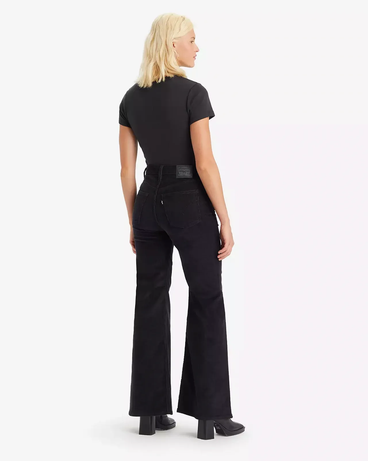Жіночі джинси-кльош Levis - Ribcage Bells Caviar - 24 32, фото №3