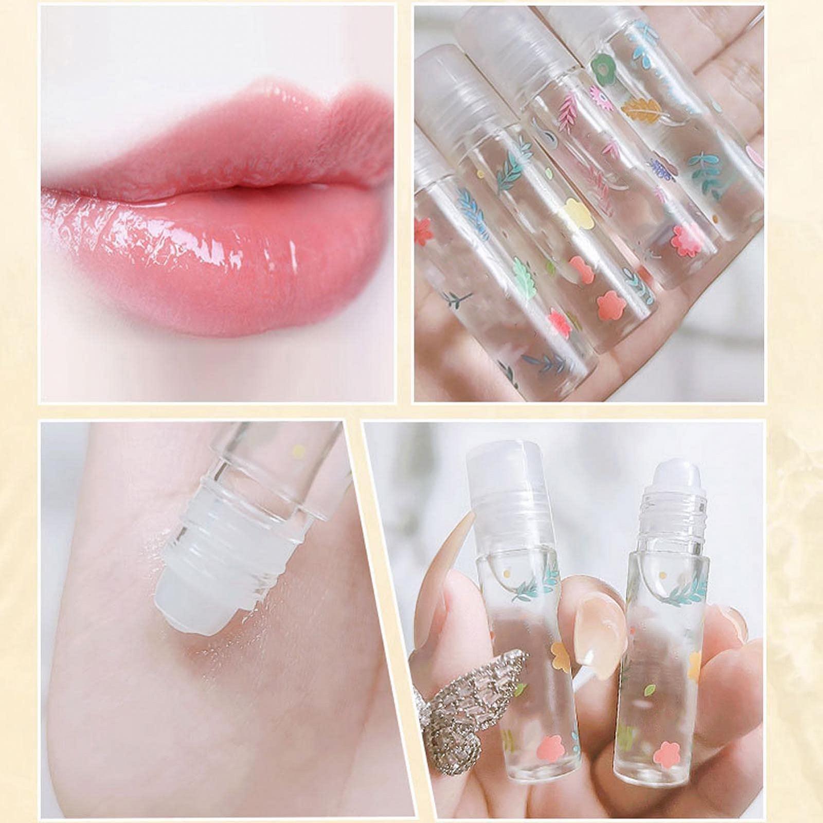 Блиск для губ Maseaxi Roll-On - Блиск для губ Lip Glaze з ароматами полуниці, апельсину, винограду та лимону, фото №5
