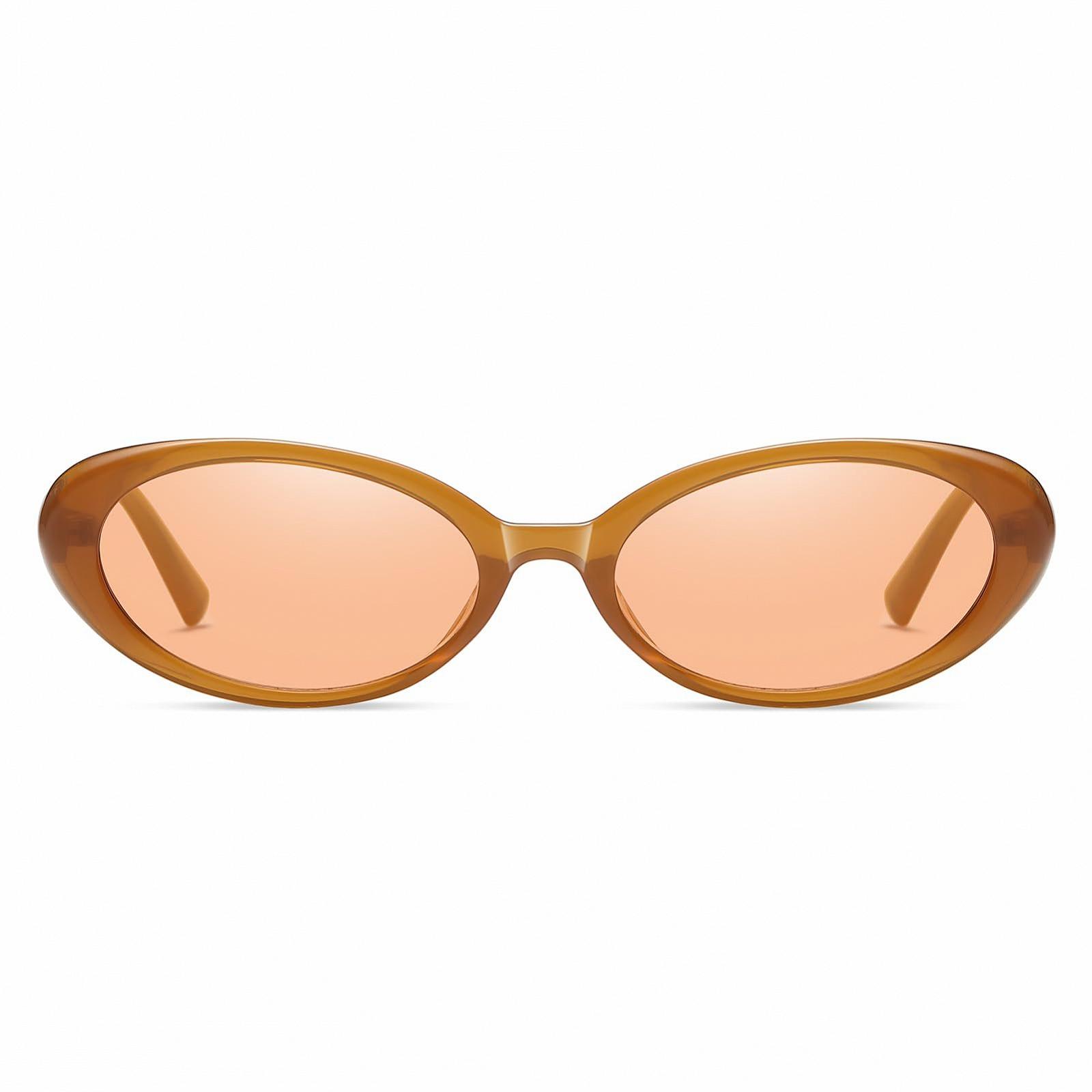 Сонцезахисні окуляри Овальні YUELUQU Retro UV400, фото №5